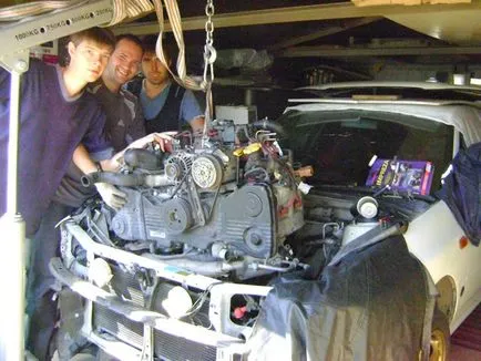 Hogyan cseréljük ki az autó motorja