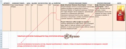 Hogyan kell kitölteni termékek online áruház, frilayn (áru) Hogyan kell kitölteni termékek online áruház, frilayn