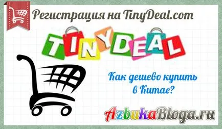 Hogyan lehet regisztrálni a tinydeal - lépésről lépésre
