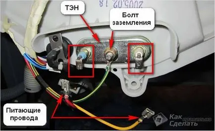 Hogyan cseréljük ki a fűtőelem a mosógép (LG, Indesit, Samsung)