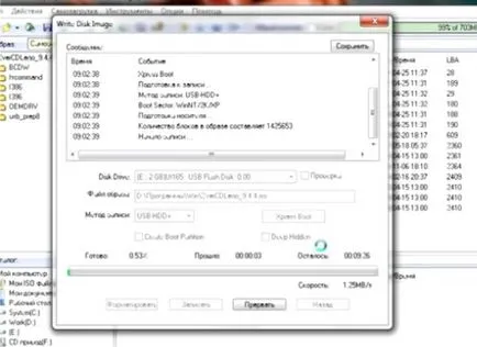 Hogyan éget ISO image egy USB flash meghajtó segítségével UltraISO