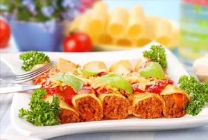 Cannelloni darált kedvelt receptek lépésről lépésre fotók
