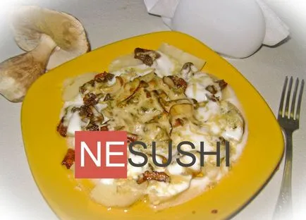 Burgonya gombával - 4 előállítási eljárás (burgonya gombával fotó recept) Burgonya gombával - 4, előállítási eljárás