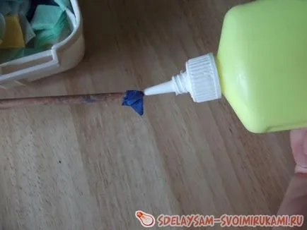 Kép a hagyományos betétek, a mester osztály saját kezűleg