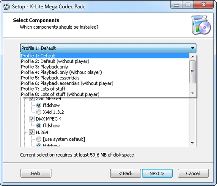 K-Lite Codec Pack ismeretlen a híres