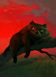 Cat Baiyun - mitikus állatok - cikkek - Kiadó - sötét fa (Baiyun) Cat Baiyun - mitikus állatok - cikkek - Kiadó - sötét fa