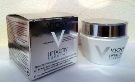 Vichy krémet az arc, miután 40-50 éves emelés és értékelés (utána) Vichy krémet az arc, miután 40-50 éves emelés és vélemények