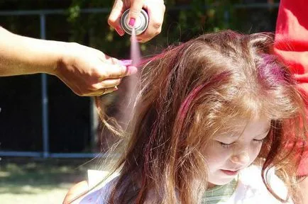 Hair spray festék