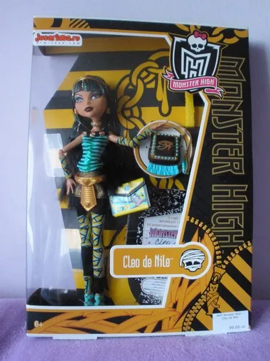 Monster high baba Cleo de Nile beszámolót fotókkal (Cleo) Monster high baba Cleo de Nile felülvizsgálat fotókkal
