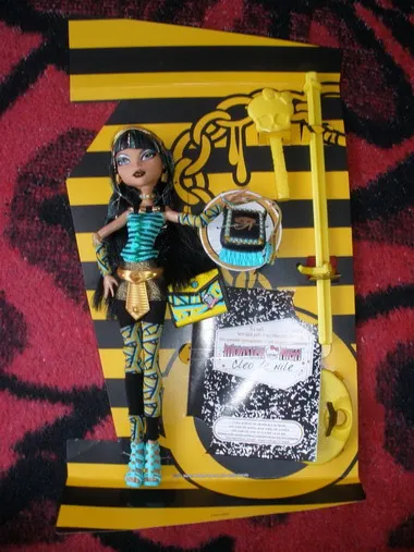 Monster high baba Cleo de Nile beszámolót fotókkal (áttekintés) Monster high baba Cleo de Nile felülvizsgálat fotókkal