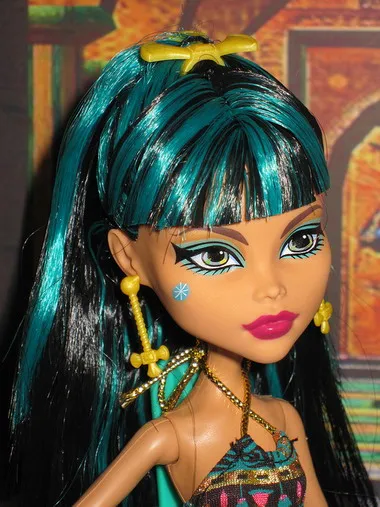Monster high baba Cleo de Nile beszámolót fotókkal (Monster) Monster high baba Cleo de Nile felülvizsgálat fotókkal