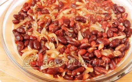 Csirke babbal recept lépésről lépésre (18 fotó)