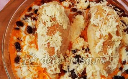 Csirke babbal recept lépésről lépésre (18 fotó)