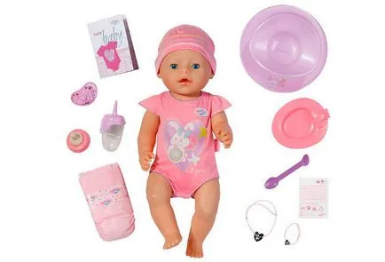Doll baba született, értékelje interaktív babák a Zapf Creation