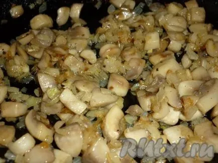 Csirke töltött palacsinták - recept fotókkal