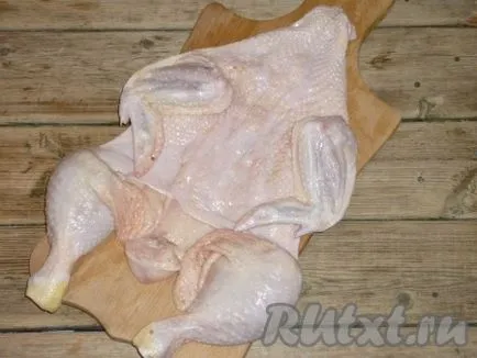 Csirke töltött palacsinták - recept fotókkal