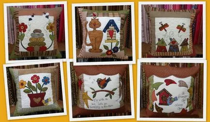 Patchwork párna (fotó)