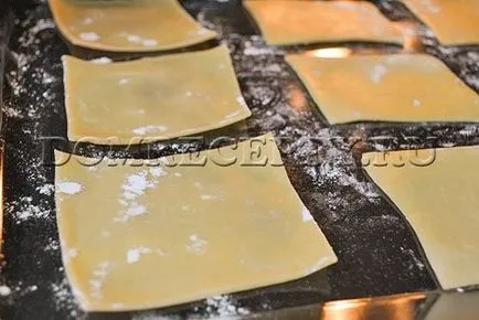 Lemezek lasagna otthon - recept fotókkal (recept) Lemezek lasagna otthon - recept fotókkal