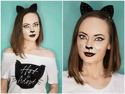 Smink Halloween nők, gyermekek és a lányok otthon, hogyan lehet a saját kezét (Halloween) Smink Halloween otthon a lányok, és a lányok, hogyan lehet a saját kezét