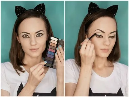 Smink Halloween nők, gyermekek és a lányok otthon, hogyan lehet a saját kezét (make-up) Smink Halloween otthon a lányok, és a lányok, hogyan lehet a saját kezét