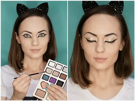 Smink Halloween nők, gyermekek és a lányok otthon, hogyan lehet a saját kezét (home) Smink Halloween otthon a lányok, és a lányok, hogyan lehet a saját kezét
