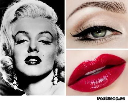 Smink stílusában Marilyn