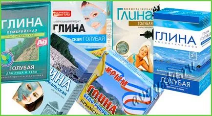 Arcmaszk kék agyag otthon