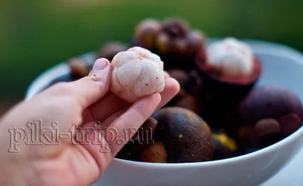 Mangosztán -, hogy van ez, mangosztán szirup, közüzemi és fotó vélemények