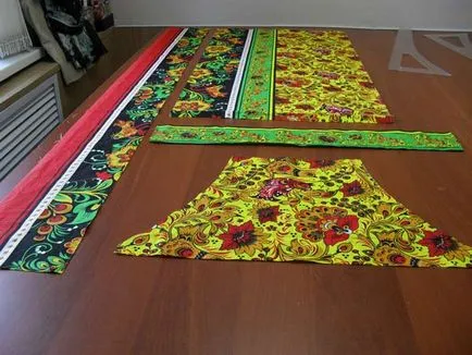 Mesterkurzus hogyan kell varrni egy kötényt a kezét