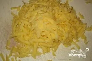Pollock a sütőben burgonyával - lépésről lépésre recept fotók
