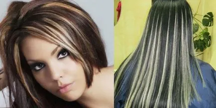 Kiemeli a sötét haj - az ötlet a szép és divatos színezés szál képek és videó