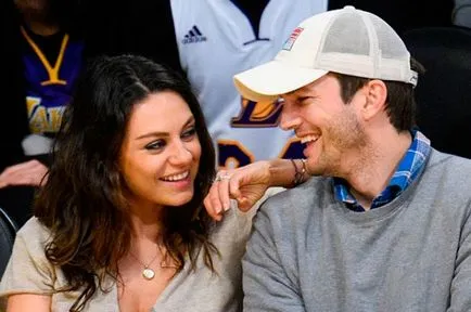 Mila Kunis beszélt az első éjszaka Ashton Kutcher az én első lélegzetvétel, pletyka