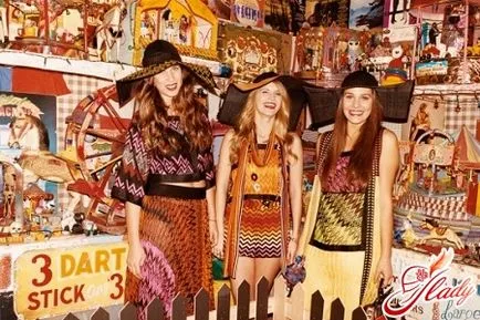 Mivel a híres Missoni cikcakk létre