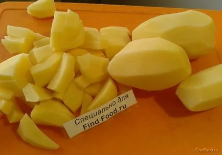 Pollack burgonyával kemencében sült recept fényképpel (sült) Pollack burgonyával kemencében sült recept egy fotó