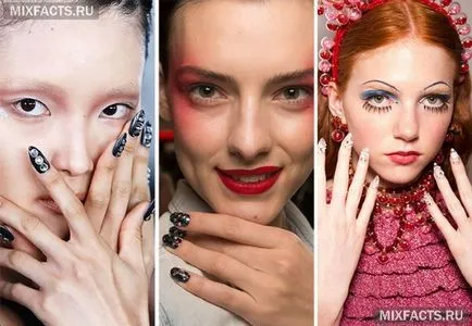 Divat trendek 2017 körmök, köröm design, fotó (Trendy Nails) Divat trendek 2017 körmök, köröm design, fotó