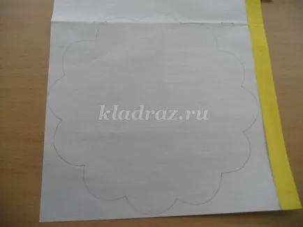 Modell számlap gyerekeknek papírból saját kezűleg