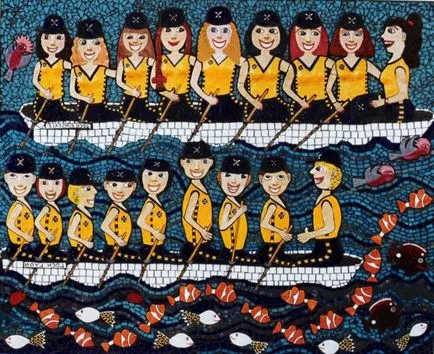 Mosaic - fénypontja a belső