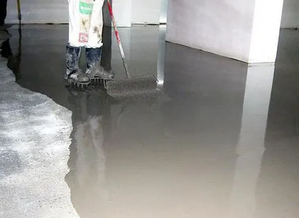 Önterülő esztrich, vagy azt, hogy ez jobb, mint eltér önterülő esztrich, fotók és videó (döntetlen) Önterülő esztrich, vagy azt, hogy ez jobb, mint eltér önterülő esztrich, fotó és videó