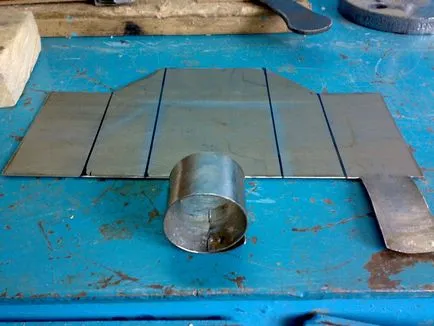 Kipufogóvég rozsdamentes acél vagy háttérvilágítással kettős turbina sípoló hang,