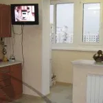 Egy kis konyha erkéllyel tervezési lehetőségek (erkély) Egy kis konyha erkéllyel tervezési lehetőségek