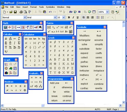 Tudd Intuíció, előadás, gépek és berendezések Mathcad programot