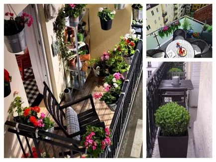Ajánlások készítése a kültéri terasz, valamint fotoidei (erkély) Ajánlások készítése a kültéri terasz, valamint fotoidei