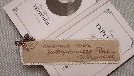 Eredeti ötletek könyvek könyvjelzők a kezet a papír