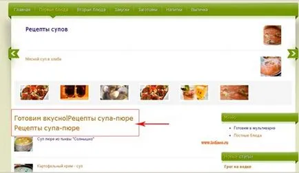 Alapbeállítások a helyszínen joomla
