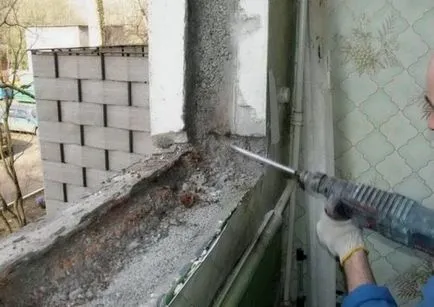 A főbb állomásai a telepítés műanyag ablakok a loggia (műanyag) A főbb állomásai a telepítés műanyag ablakok loggia