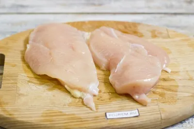 Hússzeleteket csirke - lépésről lépésre recept, hogyan kell főzni fotókkal