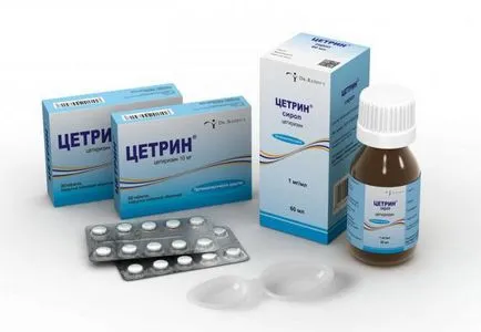 Melyből a tabletták tsetrin használati utasítás és visszajelzés a drog (tsetrin) Melyből a tabletták tsetrin használati utasítást és visszajelzést előkészítése
