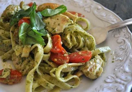 Pasta Pasta „pesto” receptet az olasz konyha