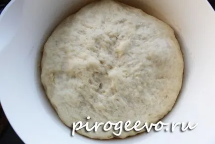 Zsemle cukorral (recept lépésről lépésre fotók)