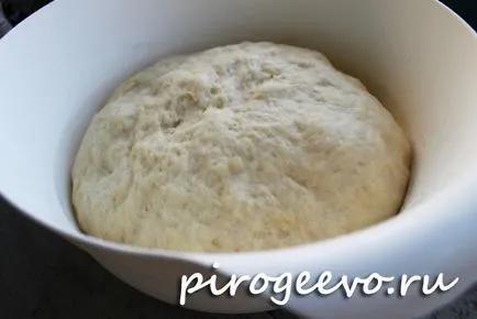 Zsemle cukorral (recept lépésről lépésre fotók)